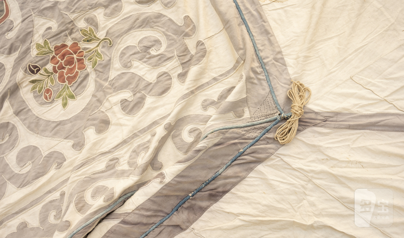 A LARGE APPLIQUÉ COTTON TENT - 图17